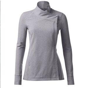 Lululemon Coast Wrap II In Heathered Medium Grey Size 2